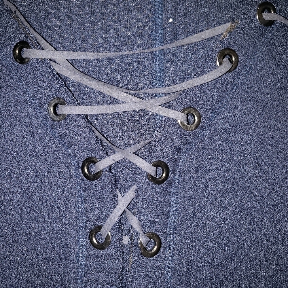 🧡𝅺william Rast Waffle Knit Top - Picture 3 of 4